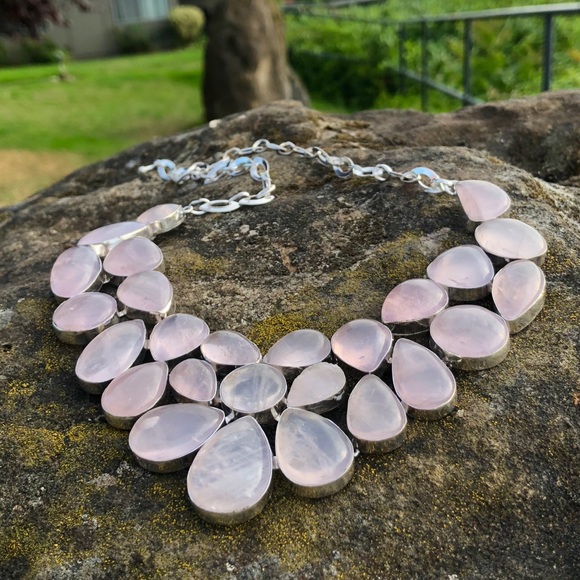 Robin’s Nest Jewels Jewelry - Rose Quartz Necklace